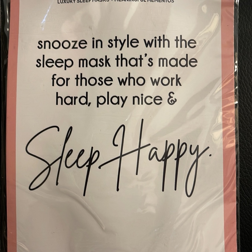 Nwt Sleep Mask - Picture 2 of 2
